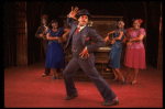 L-R) K. Prymus, L. Bowers, A. Weeks, A. Lenox and A.R. Ryan in a scene from the Broadway production of the musical "Ain't Misbehavin'." (New York)