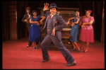 L-R) K. Prymus, L. Bowers, A. Weeks, A. Lenox and A.R. Ryan in a scene from the Broadway production of the musical "Ain't Misbehavin'." (New York)