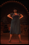 Loretta Bowers performing "Squeeze Me" in a scene from the Broadway production of the musical "Ain't Misbehavin'." (New York)