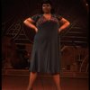 Loretta Bowers performing "Squeeze Me" in a scene from the Broadway production of the musical "Ain't Misbehavin'." (New York)