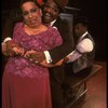 Roz Ryan and Ken Prymus performing "Honeysuckle Rose" in a scene from the Broadway production of the musical "Ain't Misbehavin'." (New York)