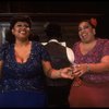 R-L) Roz Ryan and Loretta Bowers in a scene from the Broadway production of the musical "Ain't Misbehavin'." (New York)