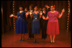 L-R) K. Prymus, L. Bowers, A. Lenox, A. Weeks and R. Ryan in a scene from the Broadway production of the musical "Ain't Misbehavin'." (New York)