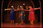 L-R) K. Prymus, L. Bowers, A. Lenox, A. Weeks and R. Ryan in a scene from the Broadway production of the musical "Ain't Misbehavin'." (New York)