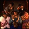 L-R) A. Lenox, K. Prymus, L. Bowers, A. Weeks and R. Ryan in a scene from the Broadway production of the musical "Ain't Misbehavin'." (New York)