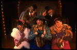 L-R) A. Lenox, K. Prymus, L. Bowers, A. Weeks and R. Ryan in a scene from the Broadway production of the musical "Ain't Misbehavin'." (New York)