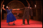 Celeste Annette and Evan Bell in a scene from the touring production of the musical "Ain't Misbehavin'." (Kansas City)