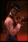 Lonnie McNeil performing "The Viper's Drag" in a scene from the touring production of the musical "Ain't Misbehavin'." (Kansas City)