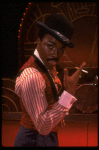 Lonnie McNeil performing "The Viper's Drag" in a scene from the touring production of the musical "Ain't Misbehavin'." (Kansas City)