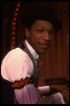 Musical director Shelton L. Becton at the piano in a scene from the touring production of the musical "Ain't Misbehavin'." (Kansas City)