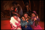 L-R) Ms. Heaven, E. Bell, C. Annette, L. McNeil and Y. Kersey in a scene from the touring production of the musical "Ain't Misbehavin'." (Kansas City)