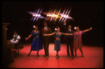 L-R) C. Annette, E. Bell, Ms. Heaven, L. McNeil and Y. Kersey in a scene from the touring production of the musical "Ain't Misbehavin'." (Kansas City)