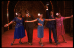 L-R) C. Annette, E. Bell, Ms. Heaven, L. McNeil and Y. Kersey in a scene from the touring production of the musical "Ain't Misbehavin'." (Kansas City)
