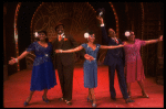 L-R) C. Annette, E. Bell, Ms. Heaven, L. McNeil and Y. Kersey in a scene from the touring production of the musical "Ain't Misbehavin'." (Kansas City)