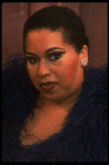 Roz Ryan in a scene from the Broadway production of the musical "Ain't Misbehavin'." (New York)