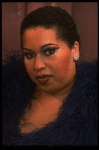Roz Ryan in a scene from the Broadway production of the musical "Ain't Misbehavin'." (New York)