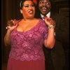 [Roz Ryan and Ken Prymus] in a scene from the Broadway production of the musical "Ain't Misbehavin'." (New York)