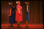 L-R) Loretta Bowers, Roz Ryan and Adriane Lenox in a scene from the Broadway production of the musical "Ain't Misbehavin'." (New York)