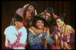 L-R) A. Lenox, K. Prymus, L. Bowers, L. McNeil and R. Ryan in a scene from the Broadway production of the musical "Ain't Misbehavin'." (New York)