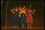 L-R) L. Bowers, K. Prymus, A. Lenox, L. McNeil and R. Ryan in a scene from the Broadway production of the musical "Ain't Misbehavin'." (New York)