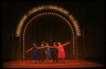 L-R) L. Bowers, K. Prymus, A. Lenox, L. McNeil and R. Ryan in a scene from the Broadway production of the musical "Ain't Misbehavin'." (New York)