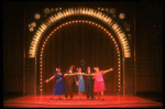 L-R) L. Bowers, K. Prymus, A. Lenox, L. McNeil and R. Ryan in a scene from the Broadway production of the musical "Ain't Misbehavin'." (New York)