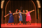 L-R) L. Bowers, K. Prymus, A. Lenox, L. McNeil and R. Ryan in a scene from the Broadway production of the musical "Ain't Misbehavin'." (New York)