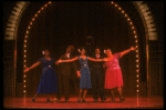L-R) L. Bowers, K. Prymus, A. Lenox, L. McNeil and R. Ryan in a scene from the Broadway production of the musical "Ain't Misbehavin'." (New York)