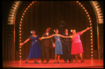 L-R) L. Bowers, K. Prymus, A. Lenox, L. McNeil and R. Ryan in a scene from the Broadway production of the musical "Ain't Misbehavin'." (New York)