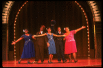 L-R) L. Bowers, K. Prymus, A. Lenox, L. McNeil and R. Ryan in a scene from the Broadway production of the musical "Ain't Misbehavin'." (New York)