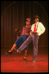 Lonnie McNeil and Adriane Lenox in a scene from the Broadway production of the musical "Ain't Misbehavin'." (New York)