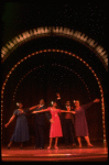 L-R) L. Bowers, K. Prymus, A. Lenox, L. McNeil and R. Ryan in a scene from the Broadway production of the musical "Ain't Misbehavin'." (New York)