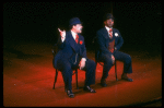 R-L) Andre De Shields and Ken Page in a scene from the revival of the musical "Ain't Misbehavin'." (Baltimore)