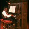 Musical director Luther Henderson at the piano in a scene from the Broadway revival of the musical "Ain't Misbehavin'." (New York)