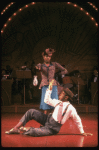 Andre De Shields and Charlaine Woodard performing "How Ya Baby" in a scene from the Broadway revival of the musical "Ain't Misbehavin'." (New York)