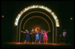 L-R) A. McQueen, Ken Page, C. Woodard, A. De Shields and N. Carter in a scene from the Broadway revival of the musical "Ain't Misbehavin'." (New York)
