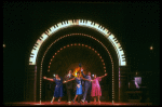 L-R) A. McQueen, Ken Page, C. Woodard, A. De Shields and N. Carter in a scene from the Broadway revival of the musical "Ain't Misbehavin'." (New York)