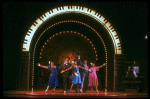 L-R) A. McQueen, Ken Page, C. Woodard, A. De Shields and N. Carter in a scene from the Broadway revival of the musical "Ain't Misbehavin'." (New York)
