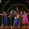L-R) A. McQueen, Ken Page, C. Woodard, A. De Shields and N. Carter in a scene from the Broadway revival of the musical "Ain't Misbehavin'." (New York)
