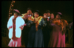 L-R) C. Woodard, K. Page, A. McQueen, A. De Shields and N. Carter in a scene from the Broadway revival of the musical "Ain't Misbehavin'." (New York)