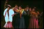 L-R) C. Woodard, K. Page, A. McQueen, A. De Shields and N. Carter in a scene from the Broadway revival of the musical "Ain't Misbehavin'." (New York)