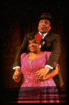 Ken Page and Nell Carter performing "Honeysuckle Rose" in a scene from the Broadway revival of the musical "Ain't Misbehavin'." (New York)