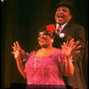 Ken Page and Nell Carter performing "Honeysuckle Rose" in a scene from the Broadway revival of the musical "Ain't Misbehavin'." (New York)