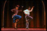 Eric Riley and Jackie Lowe performing "How Ya Baby" in a scene from the Broadway revival of the musical "Ain't Misbehavin'." (New York)