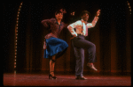 Eric Riley and Jackie Lowe performing "How Ya Baby" in a scene from the Broadway revival of the musical "Ain't Misbehavin'." (New York)