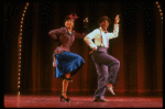 Eric Riley and Jackie Lowe performing "How Ya Baby" in a scene from the Broadway revival of the musical "Ain't Misbehavin'." (New York)