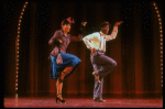 Eric Riley and Jackie Lowe performing "How Ya Baby" in a scene from the Broadway revival of the musical "Ain't Misbehavin'." (New York)