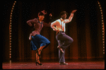 Eric Riley and Jackie Lowe performing "How Ya Baby" in a scene from the Broadway revival of the musical "Ain't Misbehavin'." (New York)