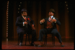 R-L) Ken Prymus and Eric Riley performing "Fat And Greasy" in a scene from the Broadway revival of the musical "Ain't Misbehavin'." (New York)