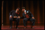 L-R) Ken Prymus and Eric Riley performing "Fat And Greasy" in a scene from the Broadway revival of the musical "Ain't Misbehavin'." (New York)